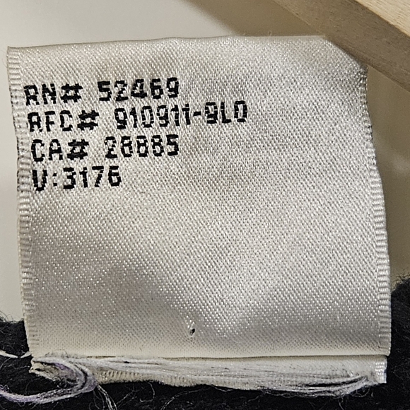 Gold Silver Sequin Bow Embroidery knit ramie cotton black sweater size M - Picture 12 of 14